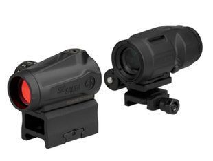 Коліматорний приціл Sig Sauer Romeo MSR Gen II and Juliet3-Micro 1-3X (SORJMSR101) AA-0015241 фото